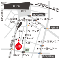 ほり整形外科クリニック　地図